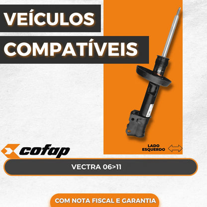 Amortecedor Dianteiro Esquerdo Vectra 06 - 11 Cofap Gp32605