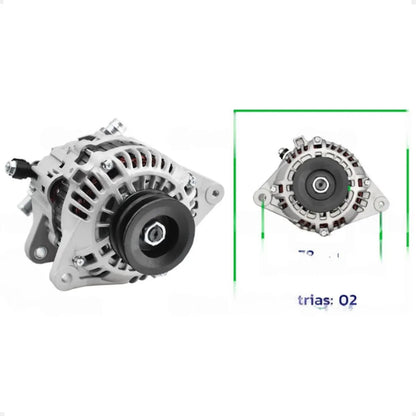 Alternador Euro Ep-70005 Completo Com Bomba Vácuo 12v75a