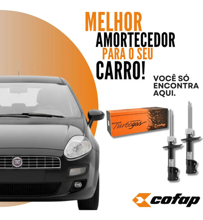 Par Amortecedor Dianteiro Punto 2007+ Cofap Gp32643 Gp32644