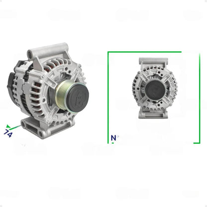 Alternador Transit 2.4 3.2 Defender 2.4 2006 Em Diante 12v