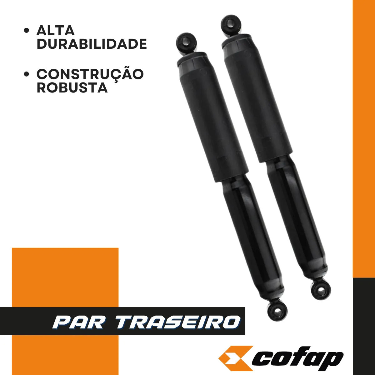 Par Amortecedor Traseiro D20 1993 1994 1995 1996 1997 Cofap