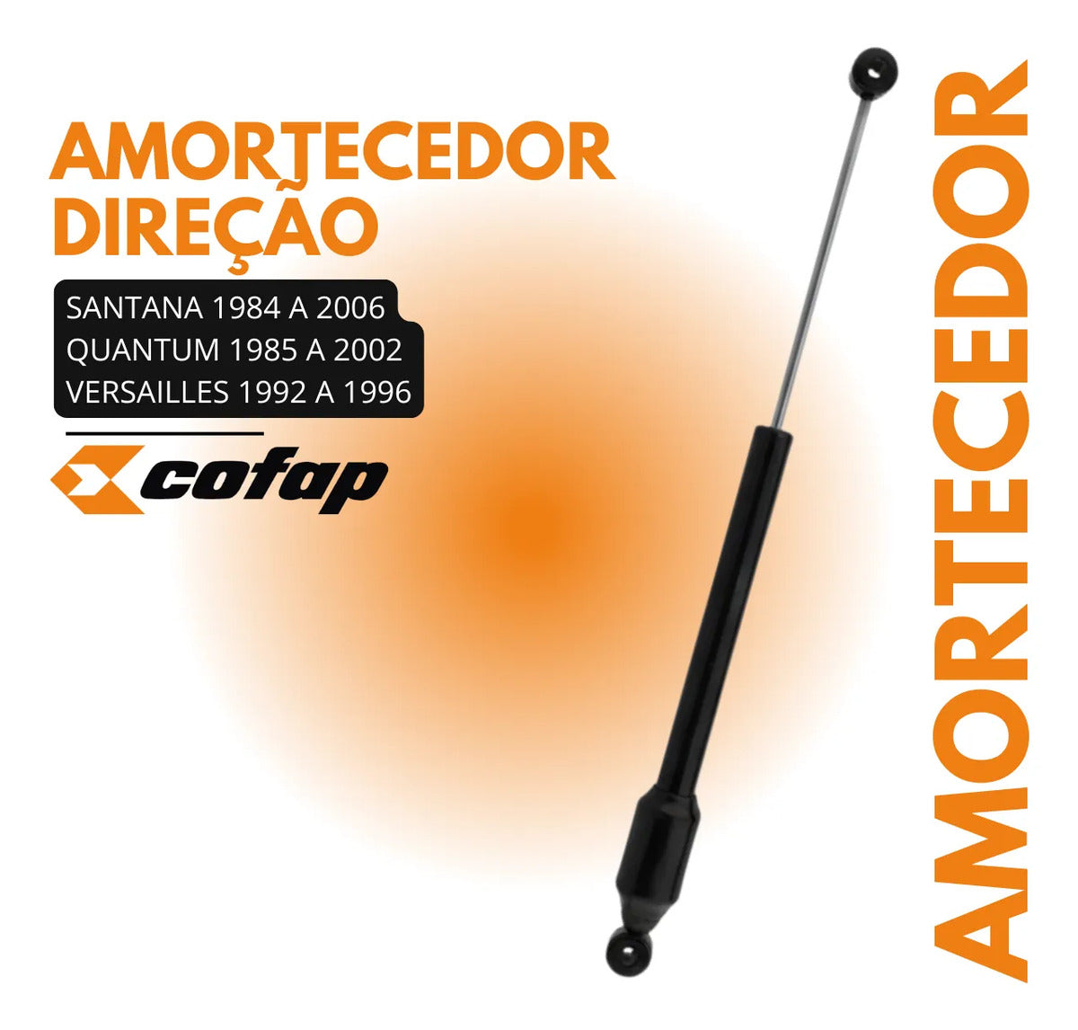 Amortecedor Direção Gol Parati G1 G2 G3 G4 Voyage Cofap