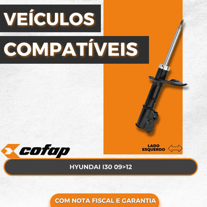 Amortecedor Dianteiro Esq I30 09 - 12 Cofap Gp33205