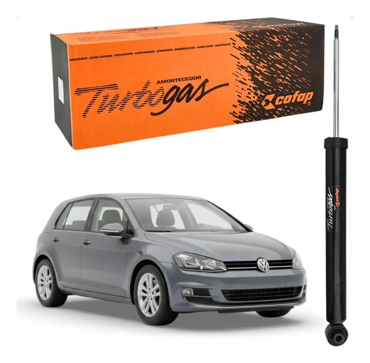 Amortecedor Traseiro Cofap Golf Highline Confortline 2013...