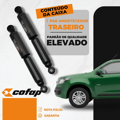 Par Amortecedor Traseiro Montana  2008 A 2019 Cofap