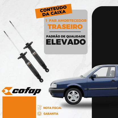 Par Amortecedor Traseiro Versailles 92 A 96 Cofap