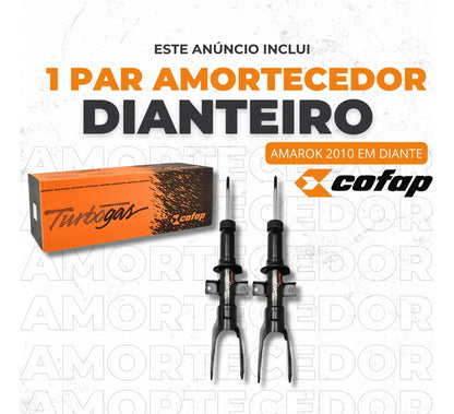 Par Amortecedores Dianteiros Cofap Amarok 2010 Em Diante