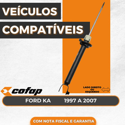 Amortecedor Traseiro Ford Ka 1.0 1.3 1.6 1997/2007 Cofap