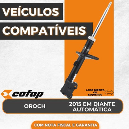 Amortecedor Dianteiro Oroch Automático 2015 A 2024 Cofap