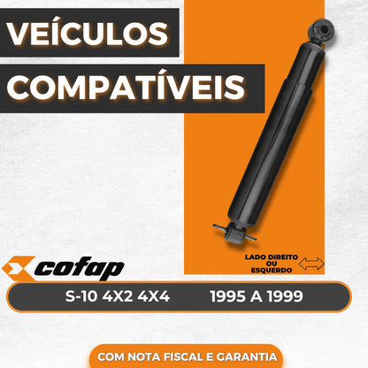 Amortecedor Traseiro Original Cofap S10 2.4 2008 A 2012