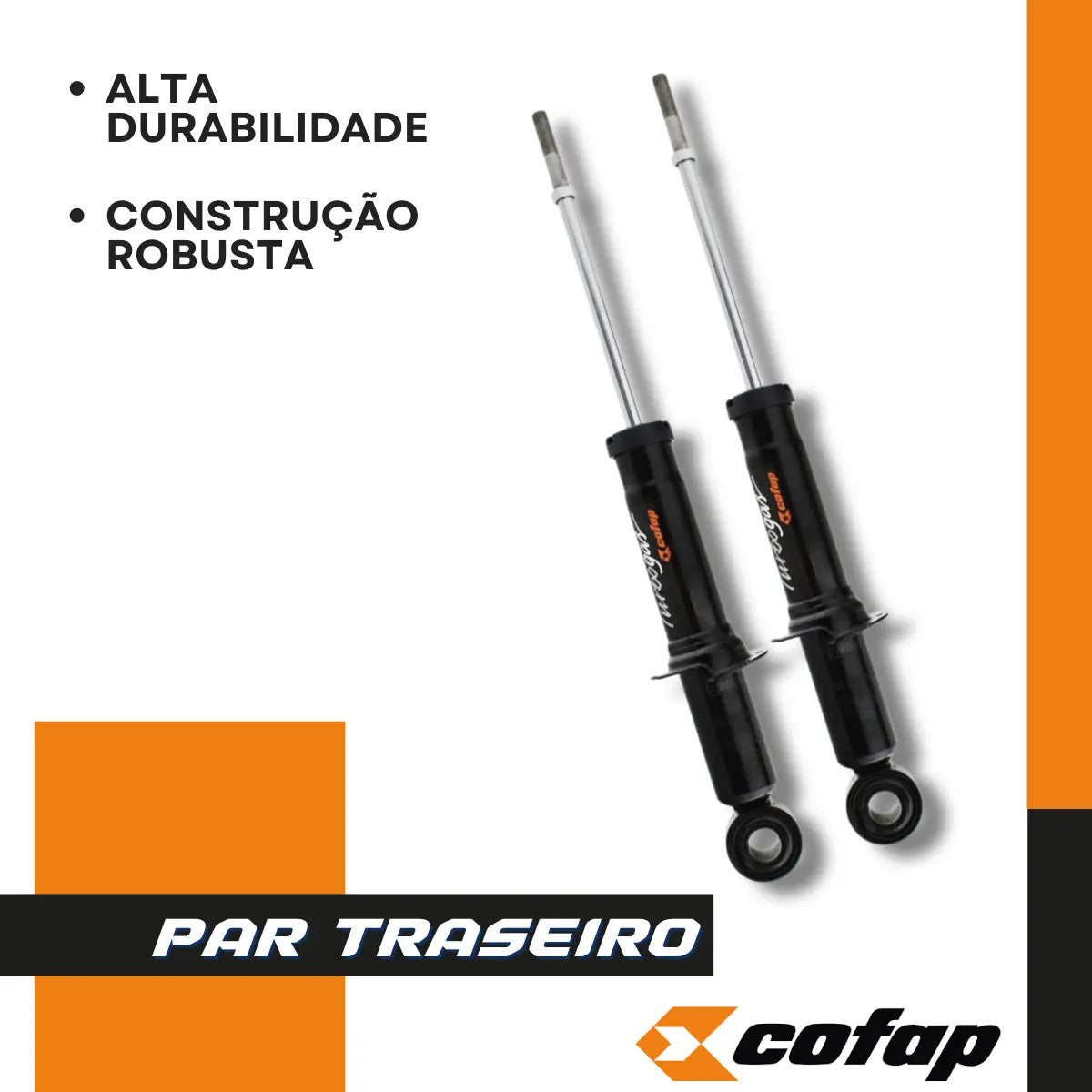 Par Amortecedor Traseiro Cofap Original Corolla 2011 2012