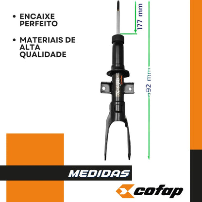 Par Amortecedores Dianteiros Cofap Amarok 2010 Em Diante