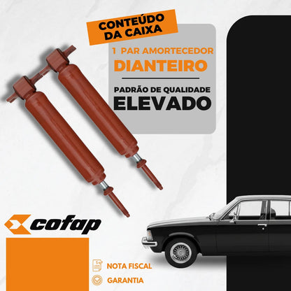 Par Amortecedor Dianteiro Caravan 1974 A 84 85 86 1987 Cofap