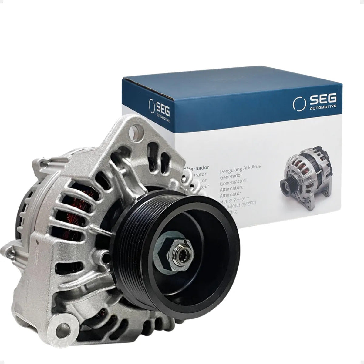 Alternador Actros 2045 2548 2648 24v 150a Com Polia 9pk