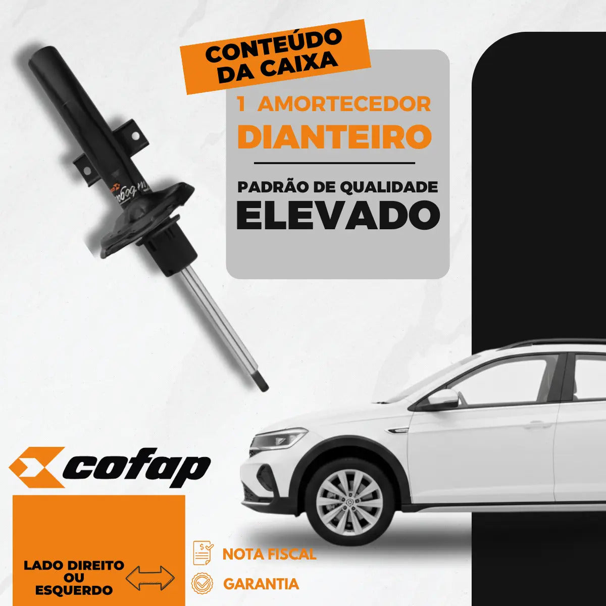 Amortecedor Dianteiro Nivus 2021 22 23 Em Diante - Cofap