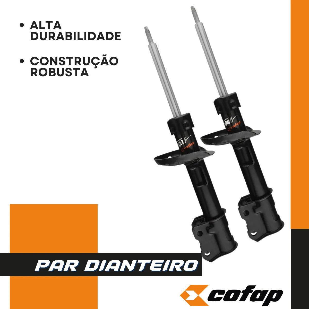 Par Amortecedor Dianteiro Meriva 02/12 Gp30381 Cofap