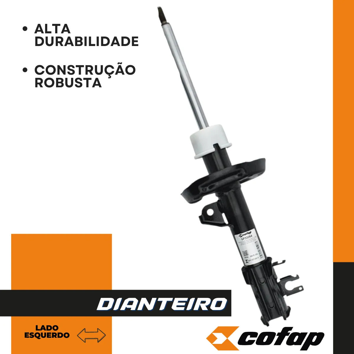 Amortecedor Dianteiro Esquerdo Mobi 16/.. Cofap
