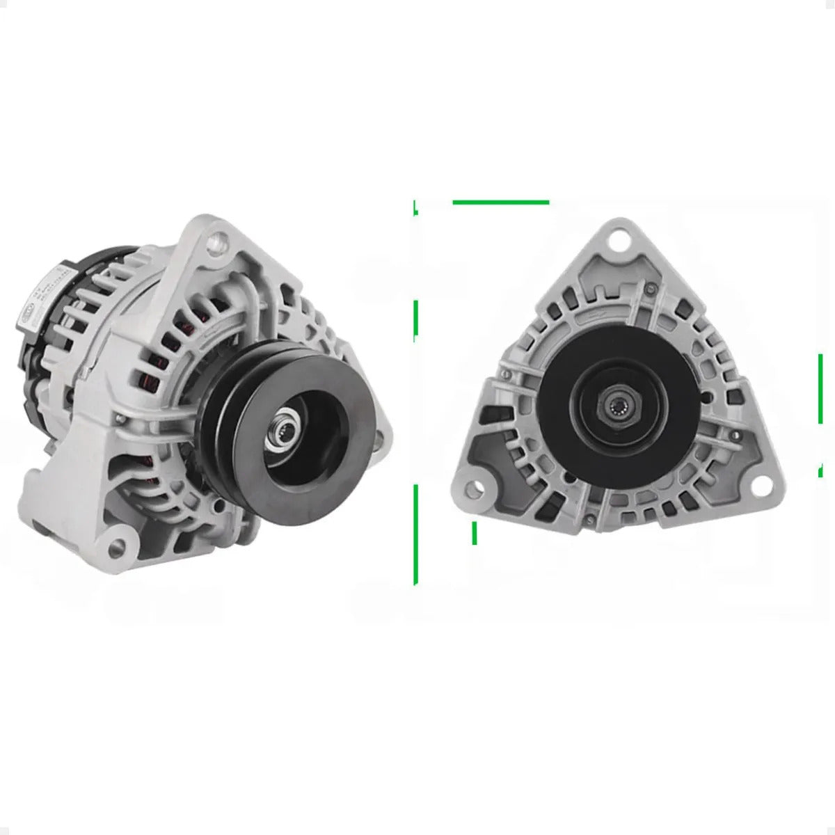 Alternador Mb 610 710 712 812 1114 1214 12v 90a Com Polia 2v