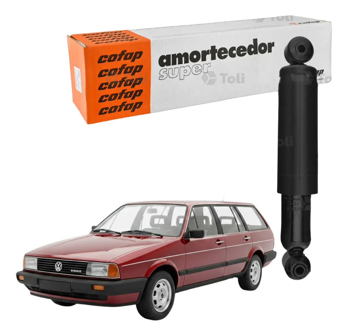 Amortecedor Traseiro Passat 1974 Até 1988 Original Cofap Sup