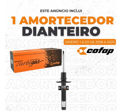 Amortecedor Dianteiro Saveiro Robust 2019 Cofap