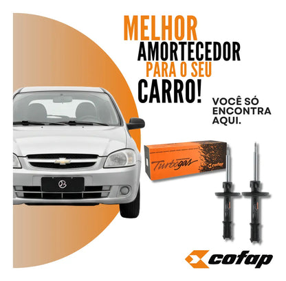 Par Amortecedor Dianteiro Turbogas Cofap Corsa Classic 2008
