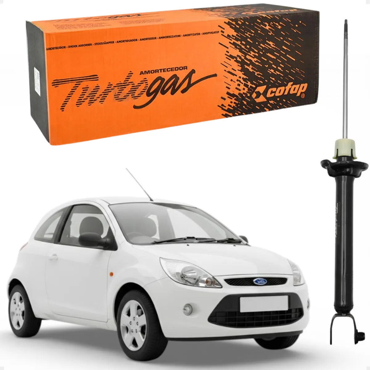 Amortecedor Traseiro Ford Ka 1.0 1.3 1.6 1997/2007 Cofap