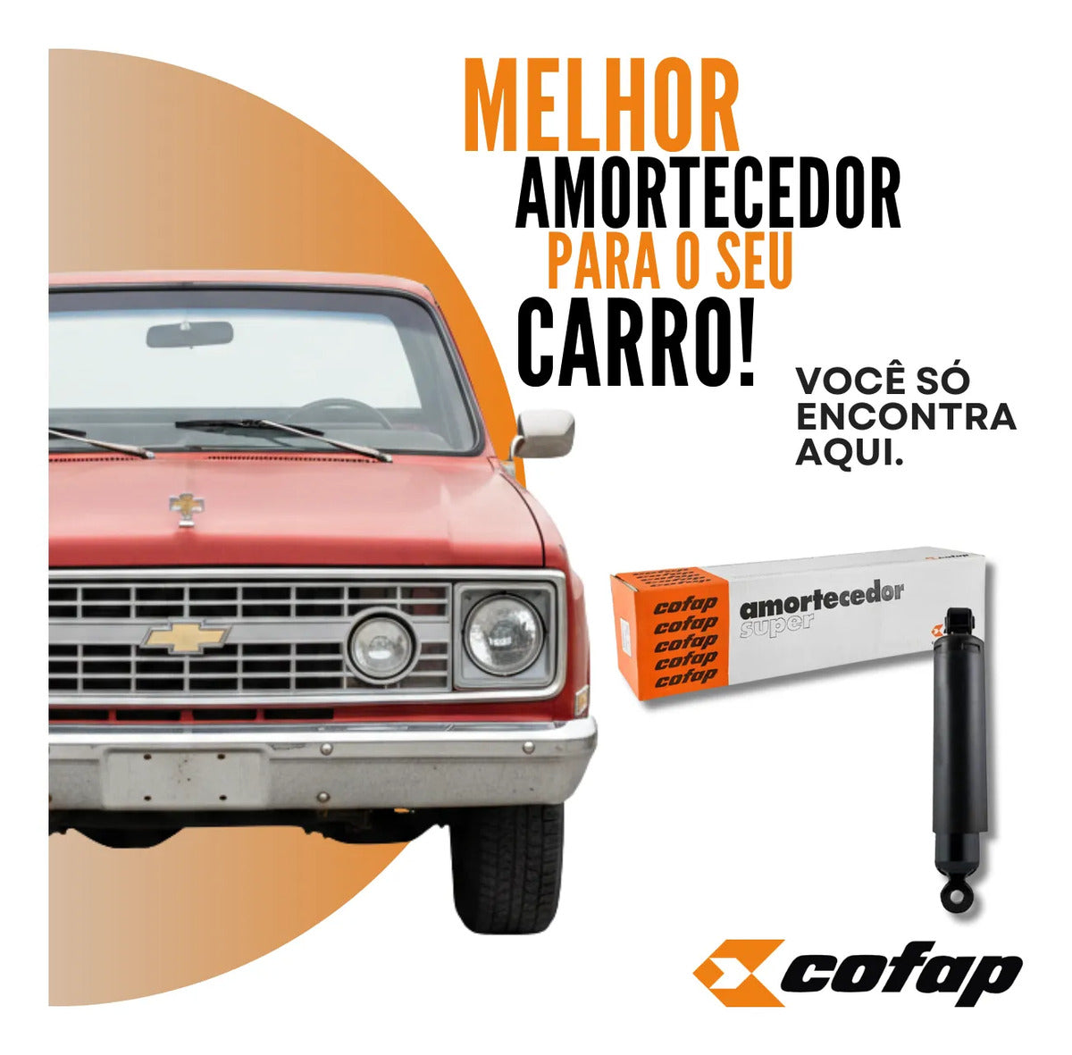 Amortecedor Traseiro Veraneio 1981 A 1988 -cofap 04201141