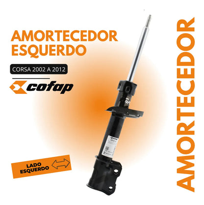 Amortecedor Esquerdo Dianteiro Corsão Meriva Montana - Cofap