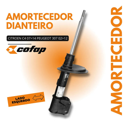 Amortecedor Dianteiro Esquerdo C4 07-14 Cofap Gp32691