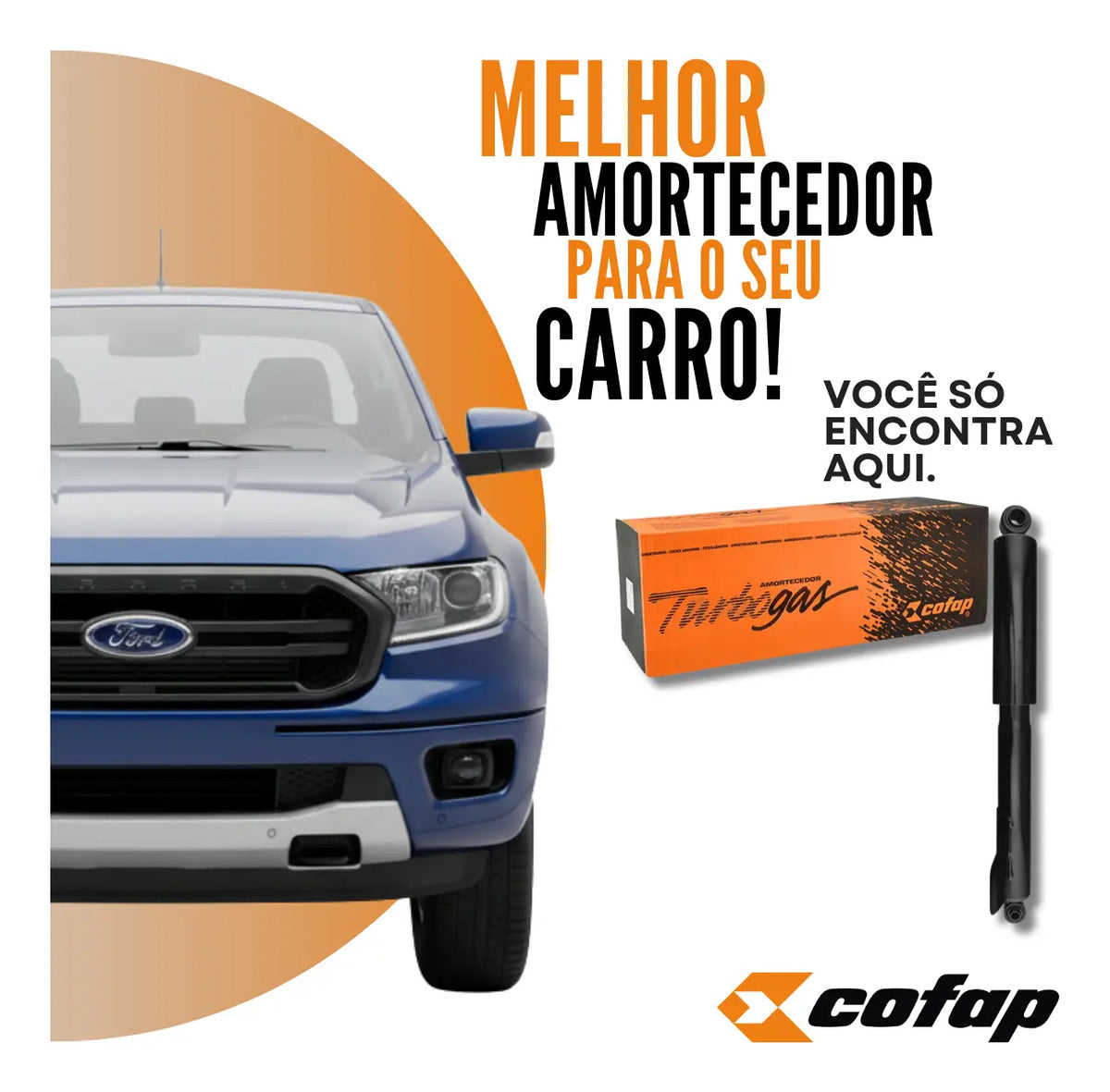Amortecedor Traseiro Ranger Black 2.2 Diesel 4x2 Cofap