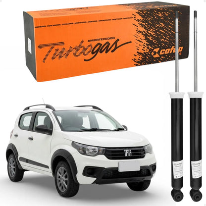 Par Amortecedor Traseiro Fiat Mobi Way 2016/.. Cofap