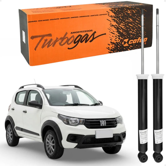 Par Amortecedor Traseiro Fiat Mobi Way 2016/.. Cofap