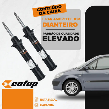 Par Amortecedor Dianteiro Scenic Todos +99 Cofap Gp32313