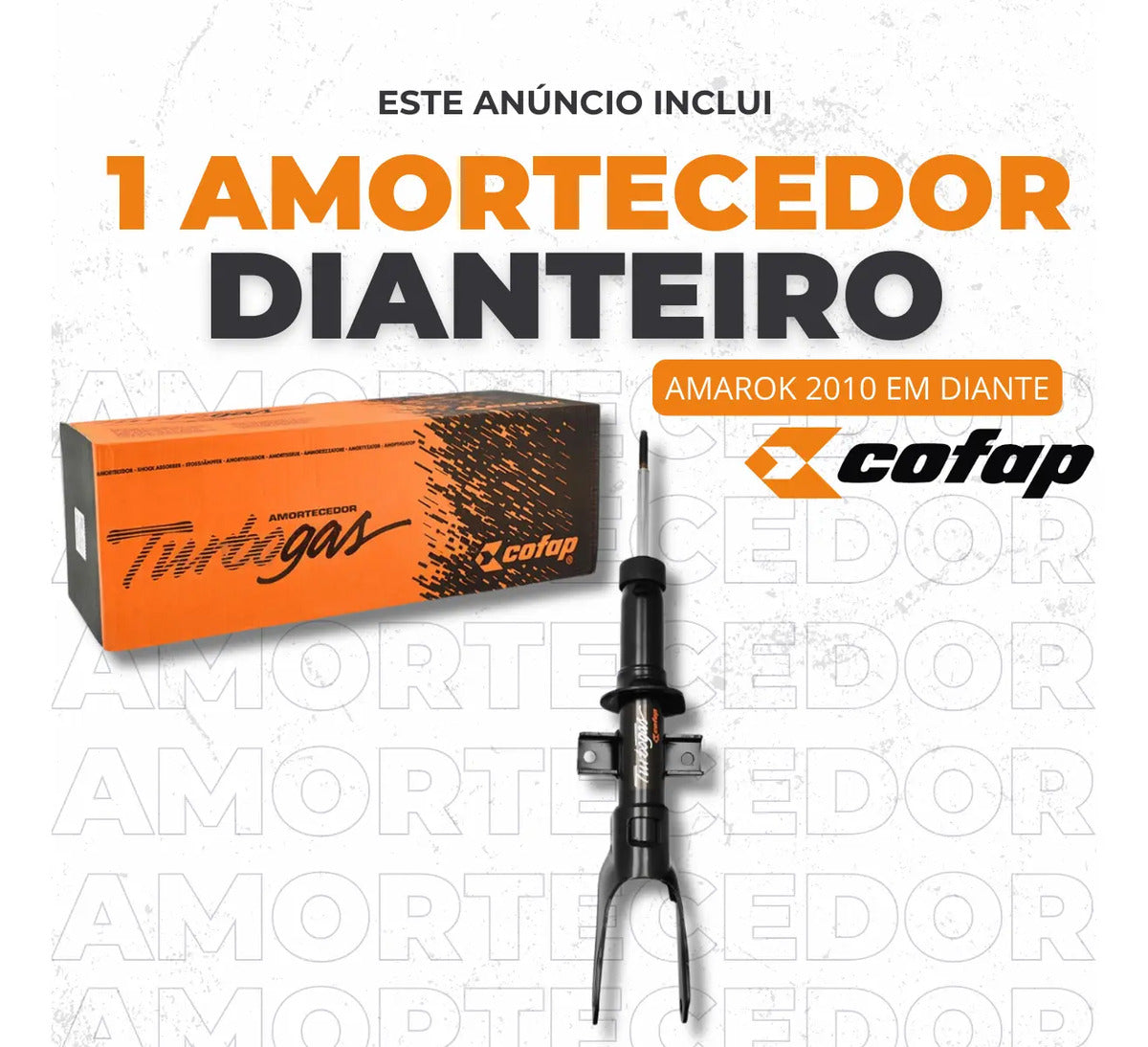 Amortecedores Dianteiros Cofap Amarok 2010 Em Diante