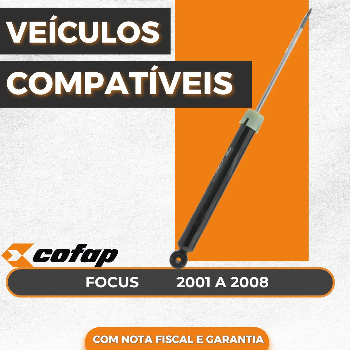 Par Amortecedor Traseiro Focus 2001 A 2008 Cofap Gb27364