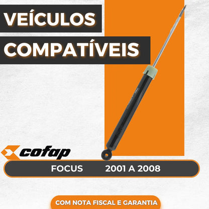 Par Amortecedor Traseiro Focus 2001 A 2008 Cofap Gb27364