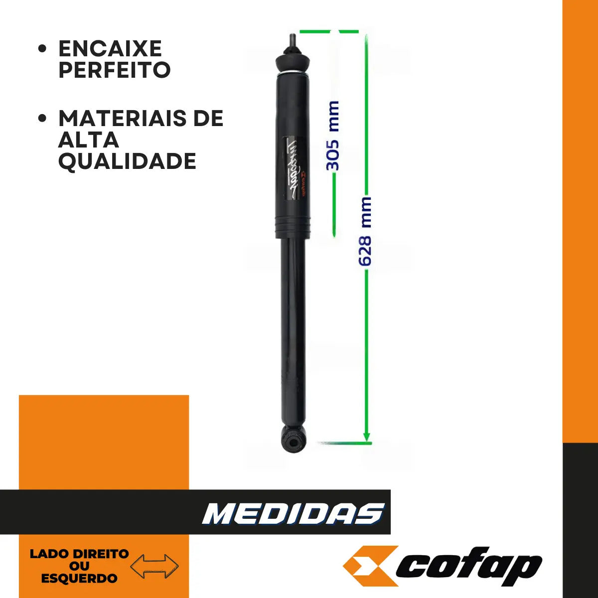 Amortecedor Traseiro Original Cofap New Civic 2008 2009