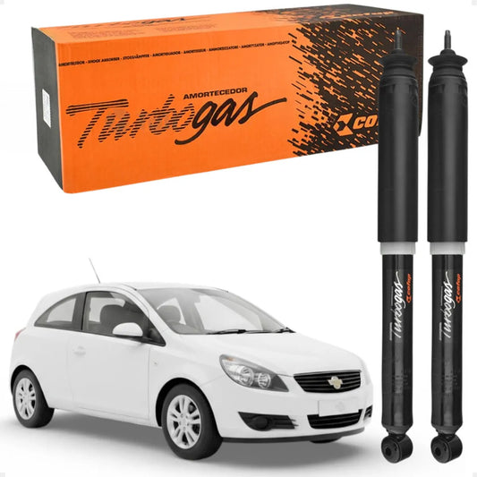 Par Amortecedor Traseiro Prisma 2010 A 2012 Gb48075 Cofap