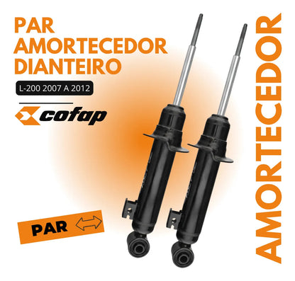 Par Amortecedor Dianteiro L200 Triton 2010 2011 2012 Cofap