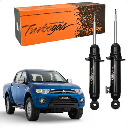 Par Amortecedor Dianteiro L200 Triton 2013 Com Sds Cofap