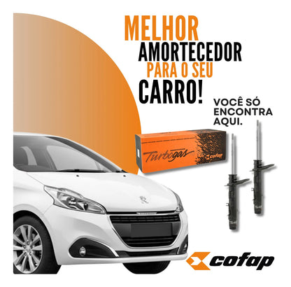 Par Amortecedor Dianteiro 208 2013 Automatico. - Cofap