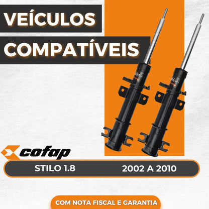 Par Amortecedor Dianteiro Fiat Stilo 1.8 2.0 Cofap