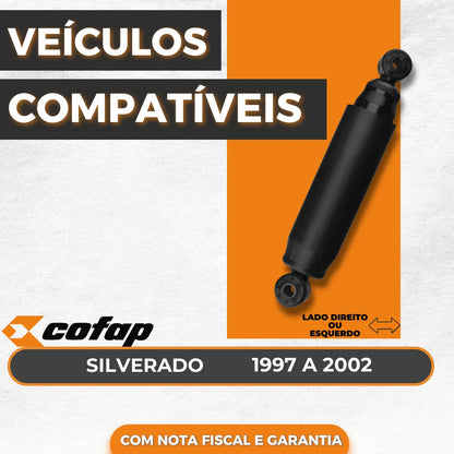 Amortecedor Traseiro Silverado 1997 2000 Original Cofap