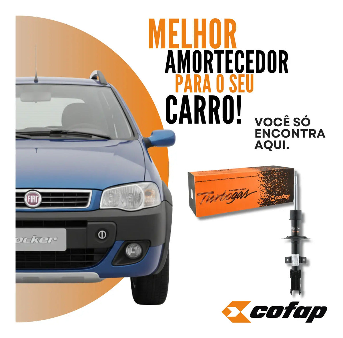 Amortecedor Dianteiro Cofap Fiat Palio Adventure 2008 Diante