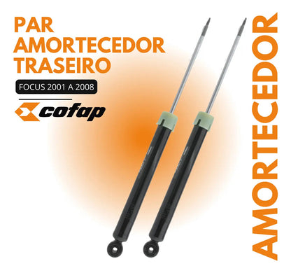 Par Amortecedor Traseiro Focus 2001 A 2008 Cofap Gb27364