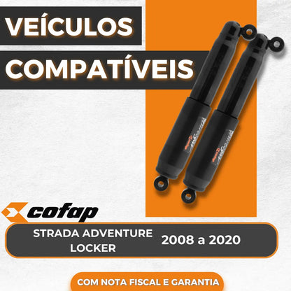Par Amortecedor Traseiro Fiat Strada Adventure Locker Cofap