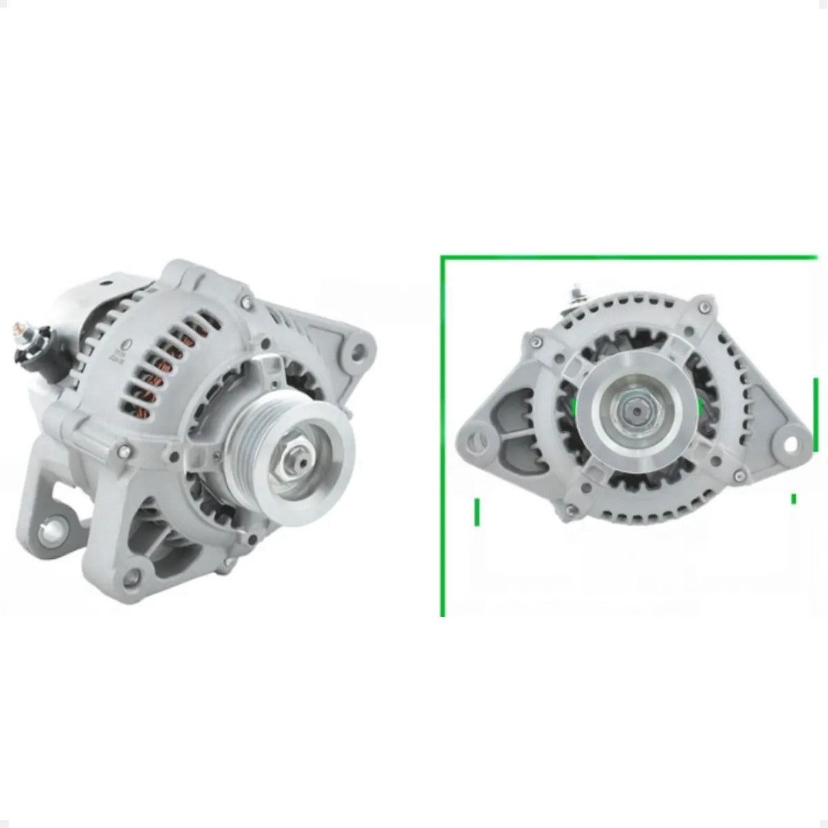 Alternador Corolla 1.8 16v 1996 A 2001 12v 70a Com Polia 5pk