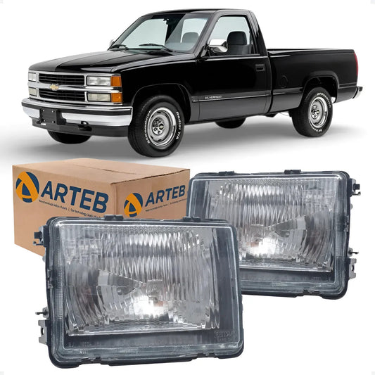 Farol Vidro Chevy 500 1991 A 1995 Marajo Chevette Arteb