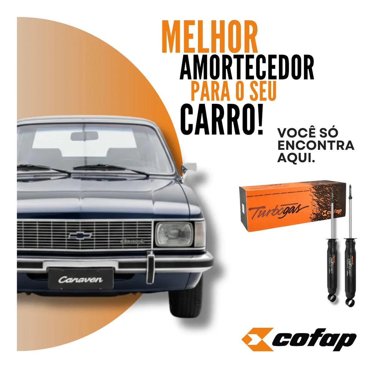 Par Amortecedor Traseiro Cofap Opala 1987 88 89 91 1992 1993