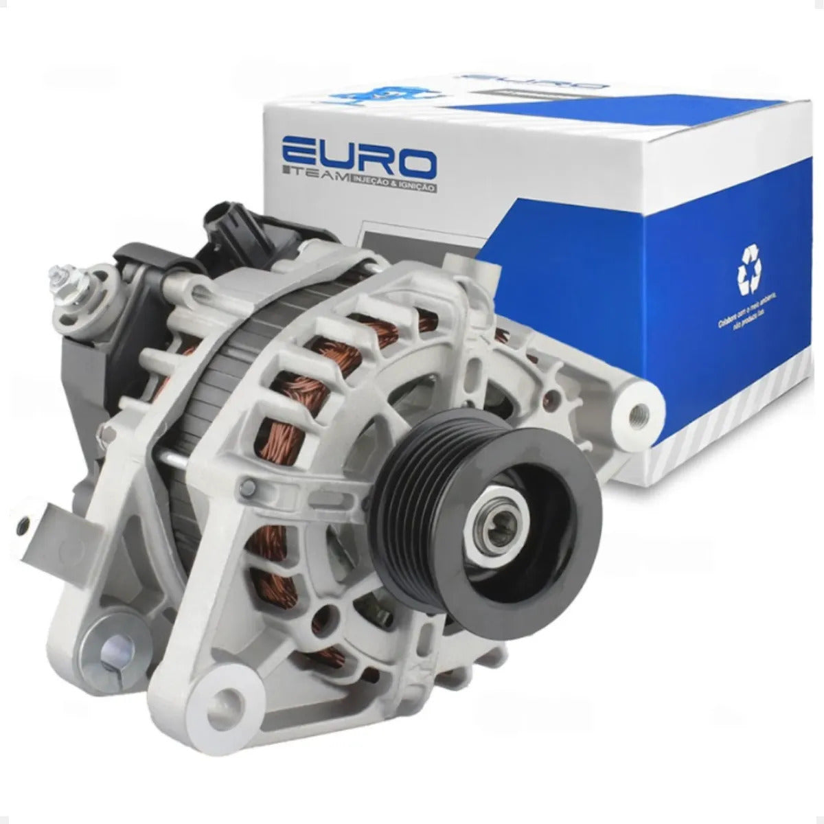 Alternador Etios 1.3 1.5 2012 A 2021 12v 70a Com Polia 7pk